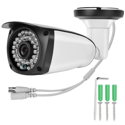 Camera AHD 4MP IP66 etanche, vision nocturne, pour l'exterieur, securite a domicile