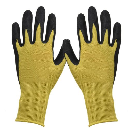 Gants de mecanicien en nitrile Endurance Rubber, gants de securite pour le travail, protection des mains, vert (XS)