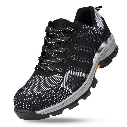 Chaussures De Securite Respirantes Et Anti-Perforation Pour Homme (Gris 42)