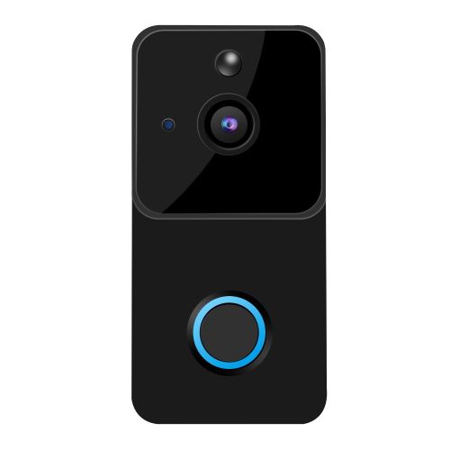 Camera de securite intelligente 1080P sans fil Wi-Fi HD, sonnette, interphone infrarouge visible