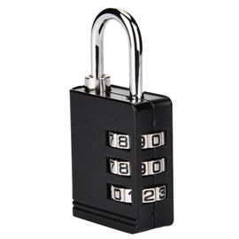 Cadenas a combinaison en alliage de zinc 520 TSG, cadenas a 3 chiffres avec mot de passe et cle, pour valises de voyage
