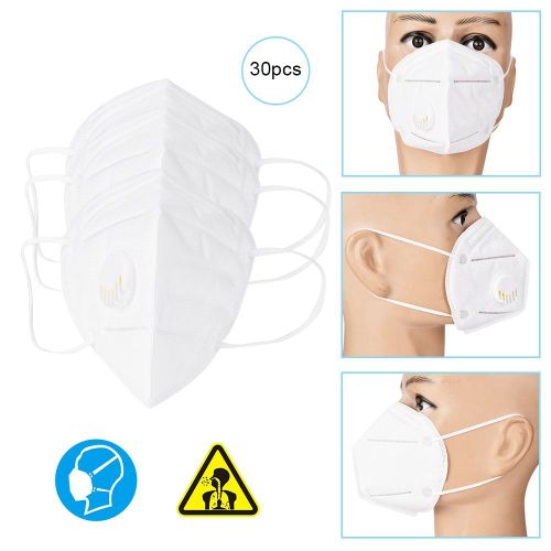 Lot De 30 Masques Jetables Non Toxiques Pour Hommes Et Femmes, Anti-Buee Au Quotidien