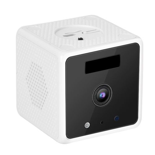 Mini Camera De Securite Domestique Sans Fil Hd Wi-Fi, Babyphone, Vision Nocturne, Interphone Audio Bidirectionnel
