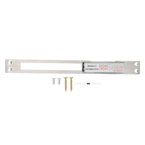 Serrure de porte electromagnetique 12 V, serrure cathodique a gache electrique intelligente pour controle d'acces aux portes