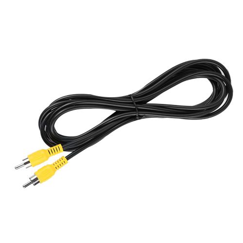 Adaptateur convertisseur AV male vers male, cable coaxial, ligne audio video (2 m)