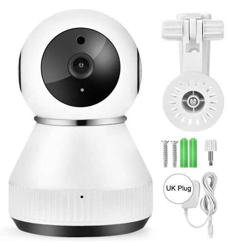Camera De Securite Ip Wifi 720p, Detecteur Pir Sans Fil, Surveillance Bebe, 100-240 V, Royaume-Uni