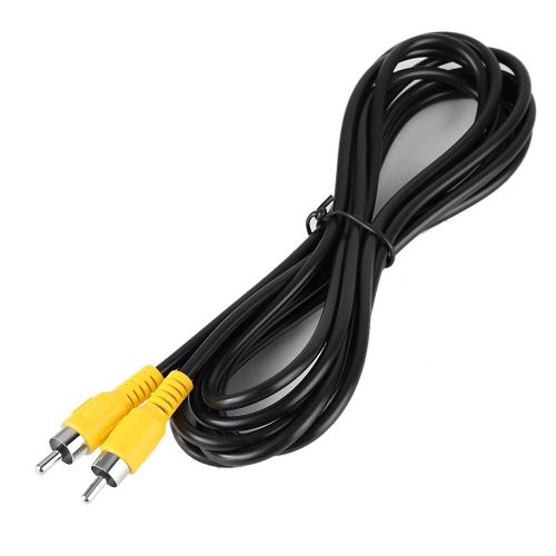 Adaptateur convertisseur AV male vers male, cable coaxial, ligne audio video (3 m)