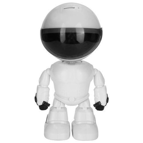 Camera de surveillance robot sans fil 1080p, suivi automatique, stockage cloud, Royaume-Uni, 100-240 V, blanc