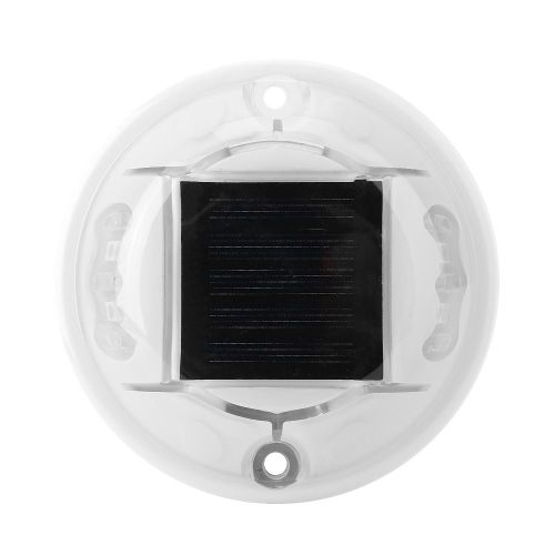 Spot Led Solaire A Double Face, Eclairage Rond Pour Route, Allee, Autoroute, Jardin, Etanche Ip68