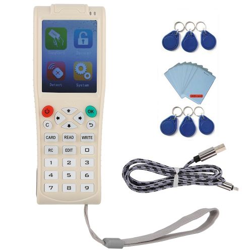 Duplicateur RFID, decodage WiFi, cryptage complet, controle d'acces, lecteur de cartes d'identite/IC, graveur, copieur (#2)
