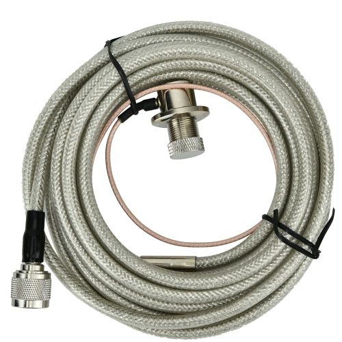 Cable d'extension coaxial, cable video haut de gamme, connecteur male femelle, tete N (sans adaptateur)