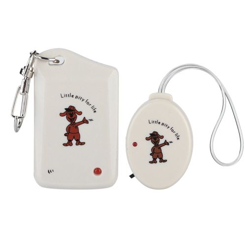 Porte-cles anti-perte de dessin anime, alarme de securite antivol pour bagages de bebe