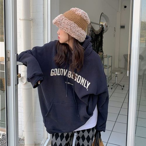Veste Pull À Capuche À Manches Longues Bleue Pour Femme Au Printemps Et En Automne