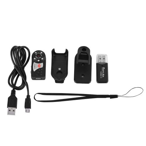 Mini camera DVR HD 720p 120¡ã, carte Micro SD 32 Go, controle par application mobile, vision nocturne
