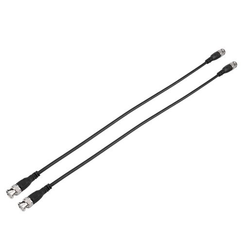 Cable coaxial BNC male vers BNC male nickele, 47 cm, 2 pieces