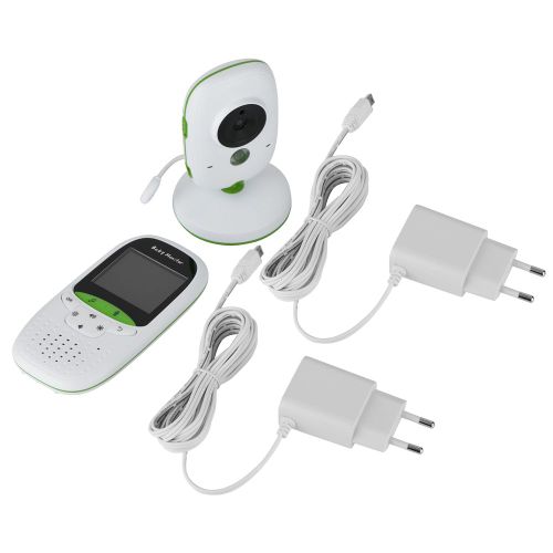 Babyphone Video Lcd Sans Fil, Interphone Musical, Vision Nocturne Infrarouge, Camera De Securite Ue