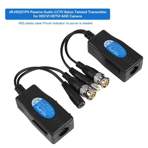 Alimentation emetteur torsadee pour cameras HDCVI HDTVI AHD