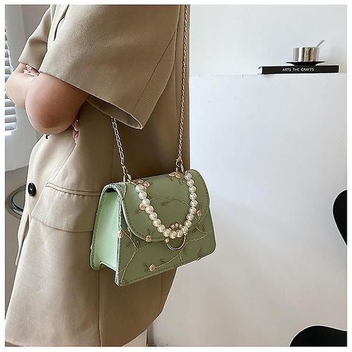 Sac bandoulière tendance avec chaîne pour femme