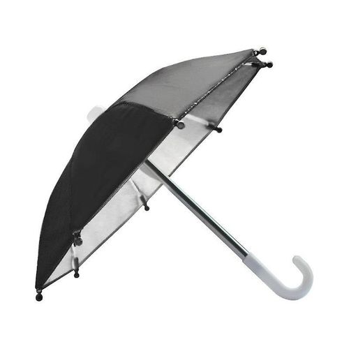 Mini parapluie portable d'extérieur étanche pour téléphone, protection pour poupée, jolie décoration