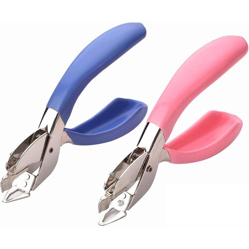 2 Pièces Arrache-Agrafes, Arrache-Agrafes, Arrache-Agrafes, Arrache-Agrafes Pour Bureau, École Ou Maison (2 Couleurs)
