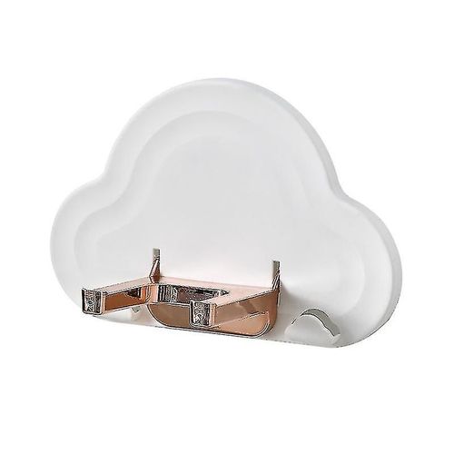 Étagère pour sèche-cheveux, 1 pièce, blanche