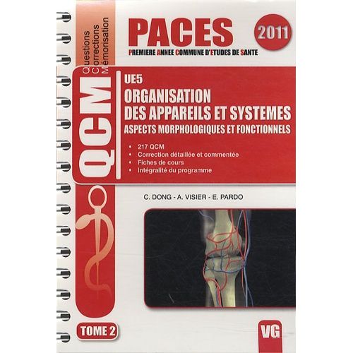 Organisation Des Appareils Et Systemes Ue5 - Tome 2