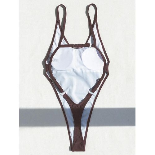 Maillot De Bain Une Pièce Sexy Dos Nu, Mini String Extrême, Micro String, Pour Femmes, Monokini, Coupe Haute
