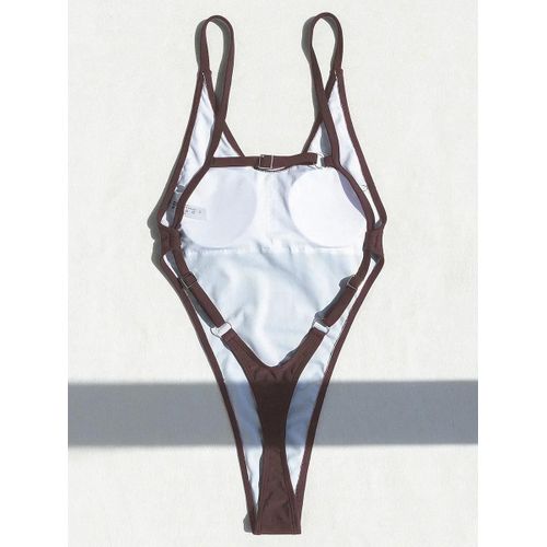 Maillot De Bain Une Pièce Sexy Dos Nu, Mini String Extrême, Micro String, Pour Femmes, Monokini, Coupe Haute