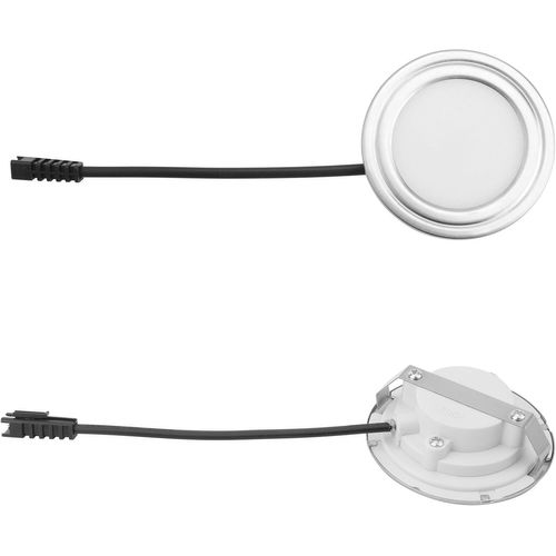KAL-2Pcs Ampoules Hotte De Cuisinière, Dc 12V 1,5W Remplacement D'Éclairage Led Hotte De Cuisinière Avec Douille Sm Tête Mâle 6500K Ampoule Led Pour Appareil Électroménager