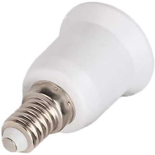 Kal-4x Douille Adaptateur E14 Vers E27 Pour Ampoule Led, Ac 230v, Convertisseur Petit Vers Gros Culot, Adaptateur Secteur Pour Lampe E27 En Format E14