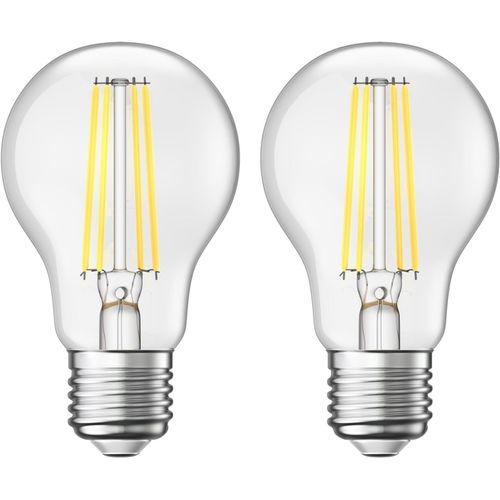 Kal-2 Ampoules Led E27, A60, Blanc Chaud (2700 K), 4 W, 848lm