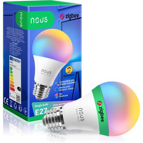 Kal-P3z Ampoule Intelligente Zigbee Rgb E27, Compatible Avec Alexa,Hue Bridge, Google Home, Home Assistant, 16 Millions De Couleurs, Contrôle Vocal Et Par Application, 2700-6500k