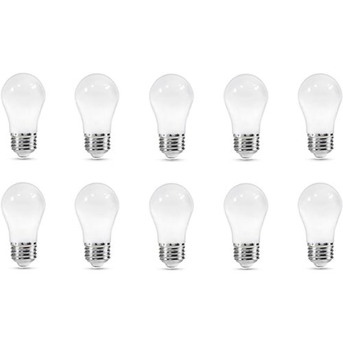 Kal-E27 A50 Lampe Led 3w, 6000k Blanc Froid, 300 Lumens Ampoule À Économie D'énergie Équivalente À Une Ampoule À Incandescence De 30w, 10 Pack