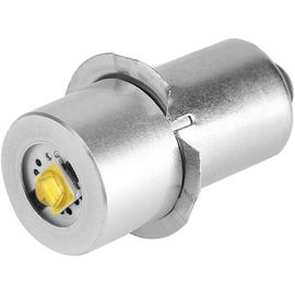 Kal-Ampoule De Rechange Pour Lampe De Poche Led 1pc P13 . 5s 3w Ampoule De Rechange Pour Lampe De Poche Led Lampe Torche Lampe De Travail D'urgence(3v Blanc)
