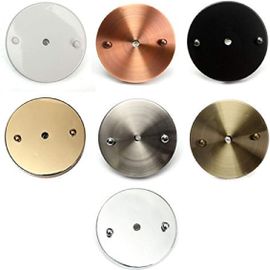 Kal-Plafond Plafonnier Mur Applique-Mount Led Vintage Pendentif Disque De Base 120mm-# 04 Nickel