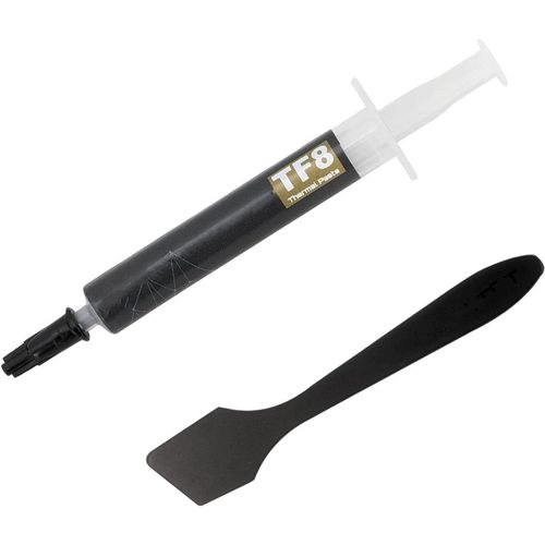 KAL-Tf8 Pâte Thermique 13,8 W/Mk À Base De Carbone Haute Performance, Pâte Dissipateur Thermique, Processeur Pour Tous Les Refroidisseurs, Matériau D'Interface, 2 G Avec Outil