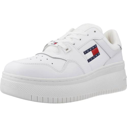 Tommy Jeans Tjw Retro Basket Flatform Ess Colour Blanc