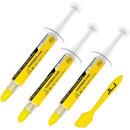 KAL-Pâte Thermique, 18G Cpu Pâte Thermique Pour Dissipateur Thermique Pour Ic/Processeur/Cpu/Xbox, Conductivité Thermique Très Élevée, Longue Durée De Vie, Application Sûre, Non-Conductrice