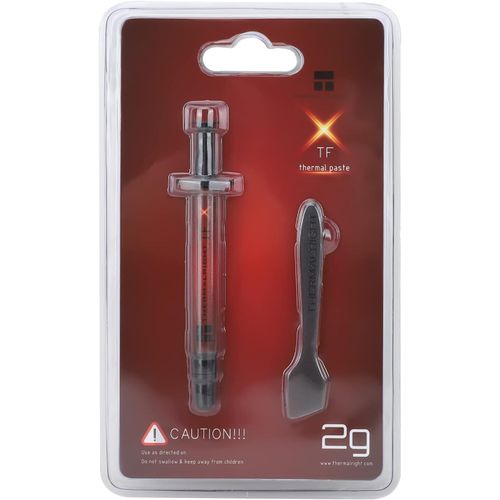 KAL-Tfx 2G Performances Exêmes Pâte De Composé Thermique 2 Grammes, 14,3W / Mk, Durabilité Élevée, Pour Tous Les Refroidisseurs De Processeurs À Cassages Thermiques, Application Sûre