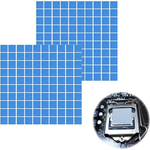 KAL-Pad Thermique Silicone, Pad Thermique 100X100Mm, Tampon Thermiq...