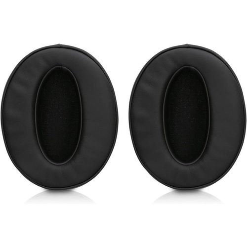 KAL-Coussinets D'Oreille Pour Sennheiser Hd4.50/Hd4.50Bt/Hd 4.50Btnc/Hd4.50Se/Hd4.40Bt Casque, Oreillette De Remplacement Pour Sennheiser Hd4.30G/Hd4.20S/Hd458Bt/Hd 450Bt/Hd400S/Hd350Bt/Hd300 (Noir)