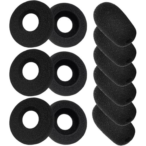 KAL-Coussinets D'Oreille Pour Casque, Coussinets De Rechange Pour Casque Blackwire C320 3210 3220 3320 Hw251N Hw261N Hw510