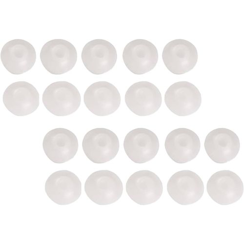 KAL-Lot De 20 Bouchons D'Oreilles Confortables De Rechange Pour Talkie-Walkie Kenwood, Motorola, Retevis, Hytera, Sepura, Baofeng, Avec Tube Acoustique