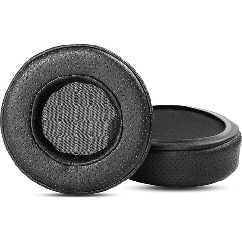 KAL-Oreillettes Respirantes Coussinets De Remplacement Compatibles Avec Le Casque Pioneer Hdj-X5 X7 Hdj-X10 Oreillettes Avec Cuir Protéiné Respirant Et Plus Doux Et Mousse À Mémoire De Forme