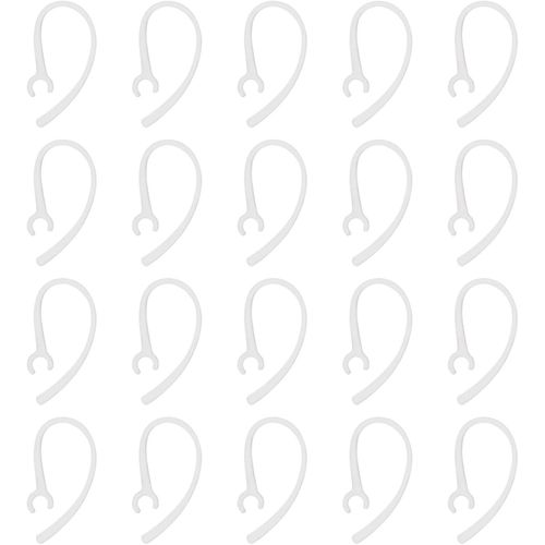 KAL-X Crochets D'Oreille De Remplacement Boucles D'Oreilles Crochets Compatibles Avec Plantronics Voyager Edge Compatible Avec Samsung Wep 5.6Mm-.2Mm Transparent