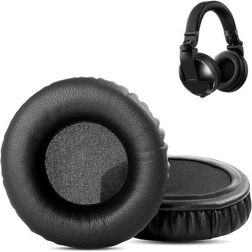 KAL-Coussinets Compatibles Avec Pioneer Dj Hdj-X10 Casques Coussin De Remplacement (Cuir Proteiné/Mousse À Mémoire)
