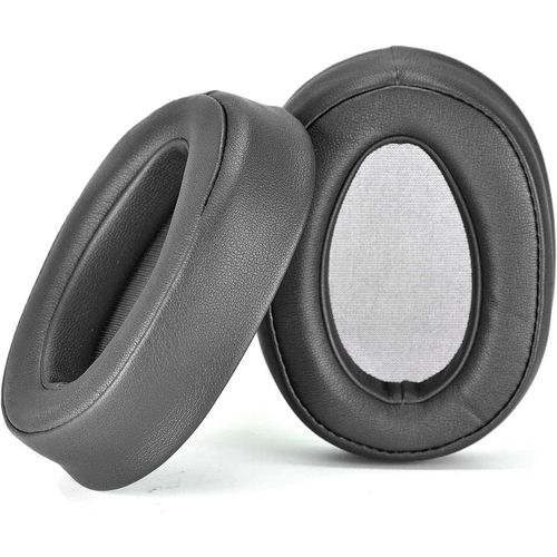 KAL-Coussinets D'Oreille Pour Sony Wh-H900N, Compatibles Avec Les Casques Sony Mdr-Abn, Mousse À Mémoire De Forme Souple En Cuir Protéiné