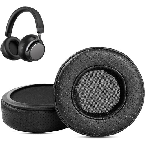 KAL-Coussinets D'Oreille Compatible Avec Taotronics Tt-Bh046 Headphone Coussinets D'Oreille De Rechange En Cuir Protéiné Doux Et Respirant Avec Mousse À Mémoire De Forme