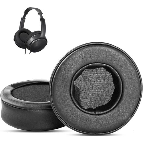 KAL-Prime Remplacement Des Coussinets Compatible Avec Sony Mdr-Ma300 Mdr-Ma500 Mdr-Ma900 Headphones Coussinets D'Oreille (Cuir Protéiné/Mousse À Mémoire De Forme)
