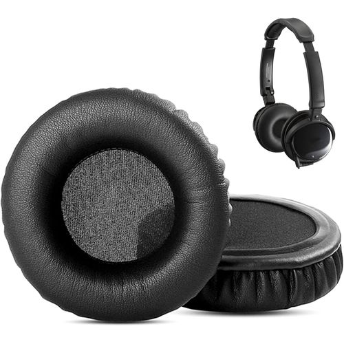 KAL-Remplacement Des Coussinets Compatible Avec Jvc Ha-S400B Ha-S400 Ha-S500 Ha-Nc80 Ha-Nc120 Wireless Headphones Coussinets D'Oreille En Cuir Protéiné Plus Doux/Mousse À Mémoire De Forme